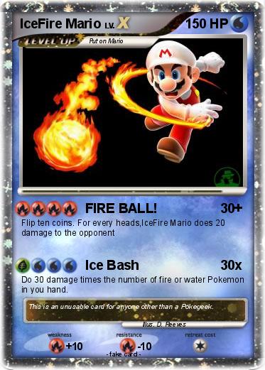 Pokemon IceFire Mario