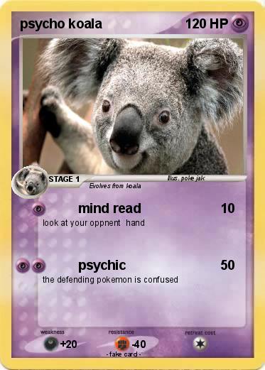 Pokemon psycho koala