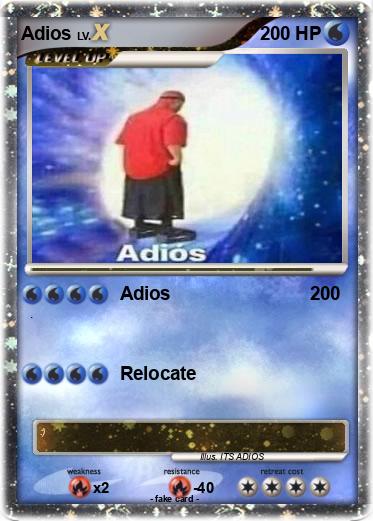 Pokemon Adios