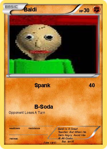Pokemon Baldi