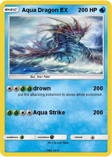 Pokemon Aqua Dragon EX