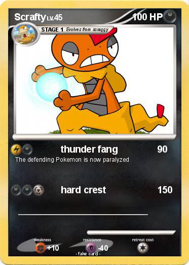 Pokemon Scrafty