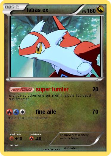 Pokemon latias ex