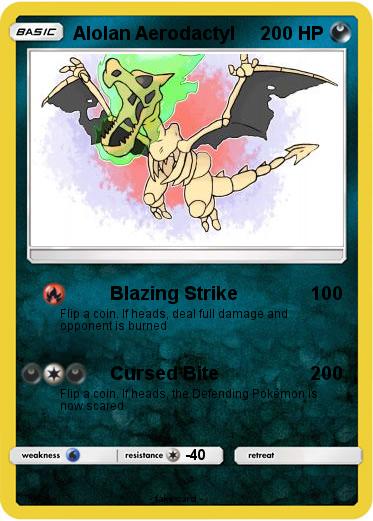 Pokemon Alolan Aerodactyl