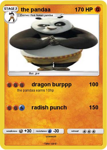 Pokemon the pandaa