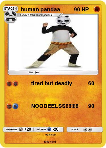 Pokemon human pandaa