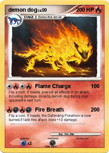 Pokemon demon dog