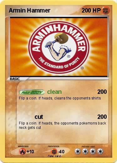 Pokemon Armin Hammer