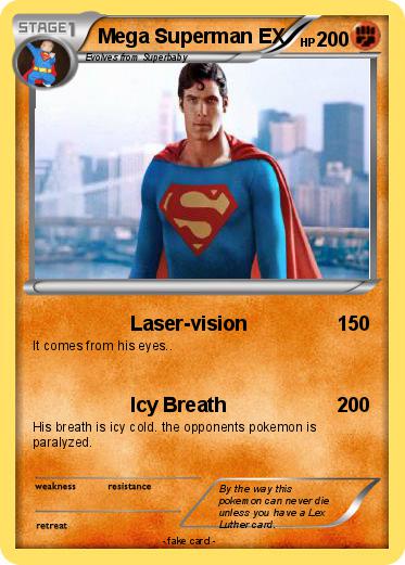 Pokemon Mega Superman EX