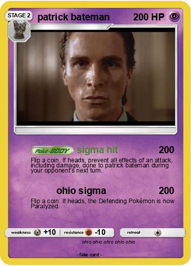 Pokemon patrick bateman