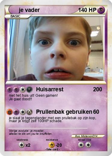 Pokemon je vader