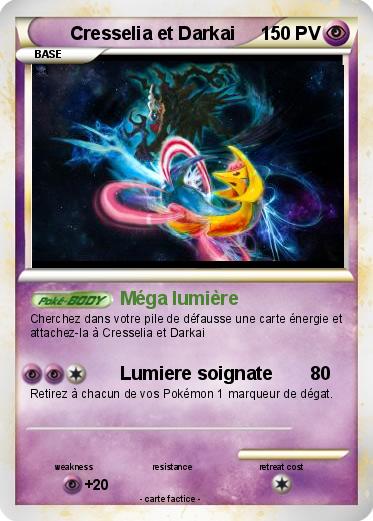 Pokemon Cresselia et Darkai