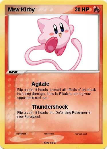 Pokemon Mew Kirby