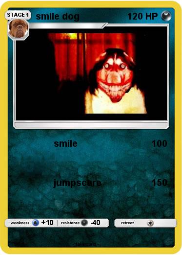Pokemon smile dog