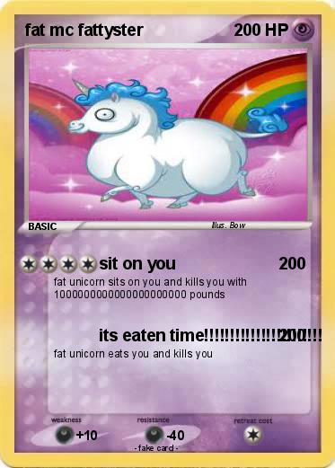 Pokemon fat mc fattyster