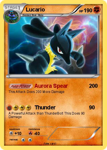 Pokemon Lucario