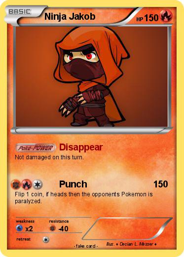 Pokemon Ninja Jakob