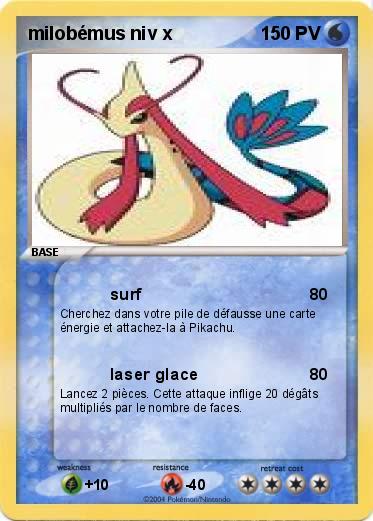 Pokemon milobémus niv x