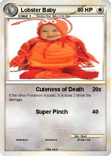 Pokemon Lobster Baby