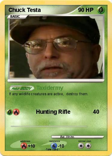 Pokemon Chuck Testa