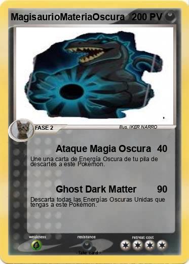 Pokemon MagisaurioMateriaOscura