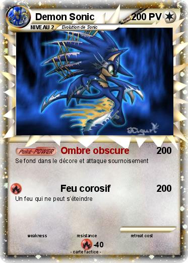 Pokemon Demon Sonic