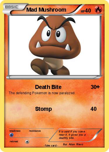 Pokemon Mad Mushroom