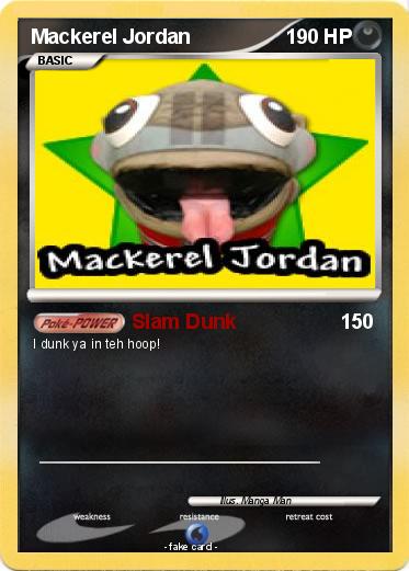 Pokemon Mackerel Jordan