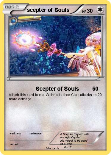 Pokemon scepter of Souls