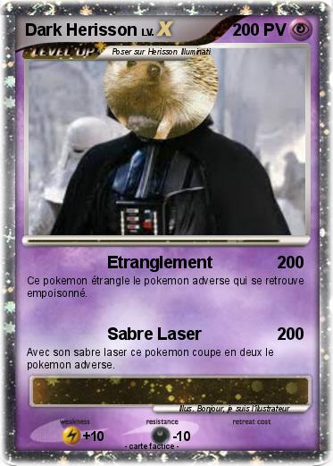 Pokemon Dark Herisson