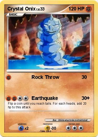 Pokemon Crystal Onix