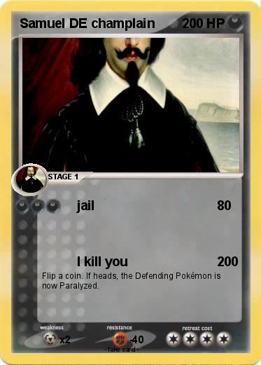 Pokemon Samuel DE champlain