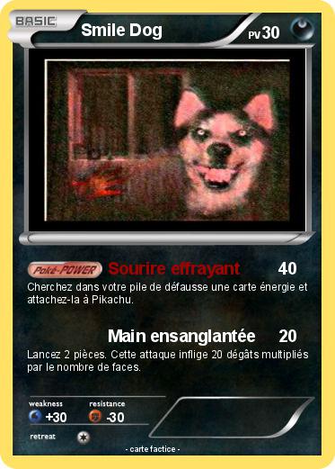 Pokemon Smile Dog