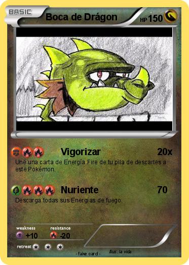 Pokemon Boca de Drágon