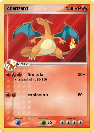 Pokemon charizard