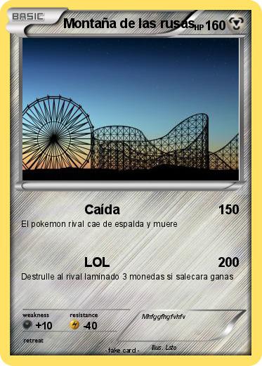 Pokemon Montaña de las rusas