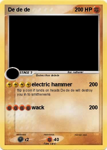 Pokemon De de de