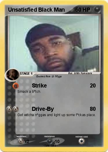 Pokemon Unsatisfied Black Man