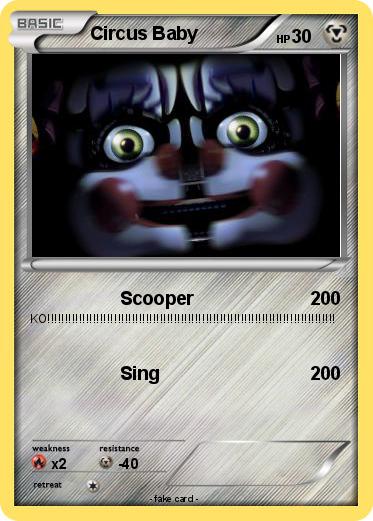 Pokemon Circus Baby