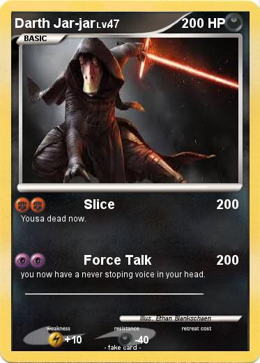 Pokemon Darth Jar-jar