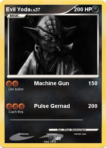 Pokemon Evil Yoda