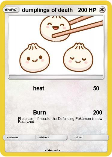 Pokemon dumplings of death