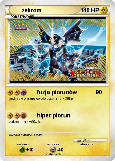 Pokemon zekrom
