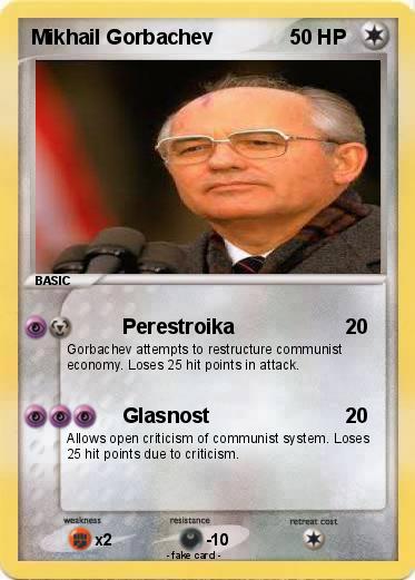 Pokemon Mikhail Gorbachev
