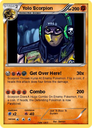 Pokemon Yolo Scorpion