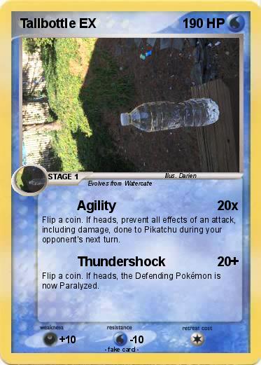 Pokemon Tallbottle EX