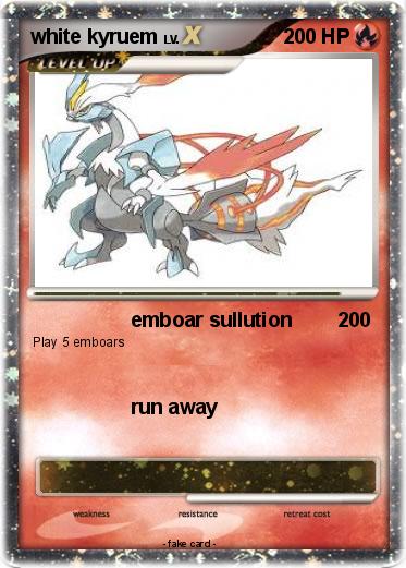Pokemon white kyruem