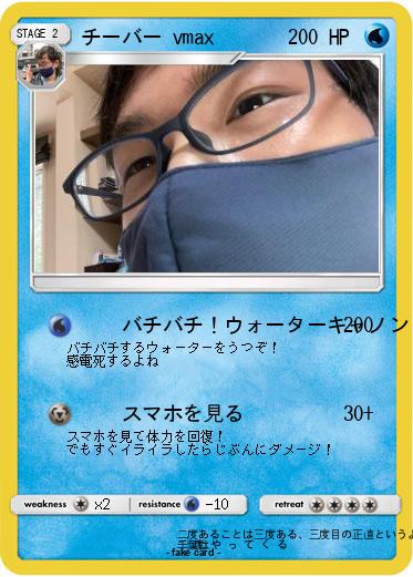 Pokemon チーバー vmax