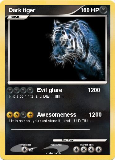 Pokemon Dark tiger