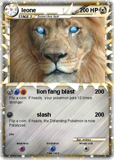 Pokemon leone
